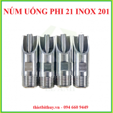 NÚM UỐNG CHO HEO PHI 21 INOX 201