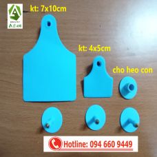 Thẻ tai tròn cho heo con