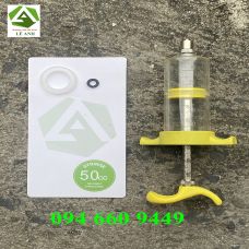 XILANH NHỰA RECCA 50ML/ 50CC
