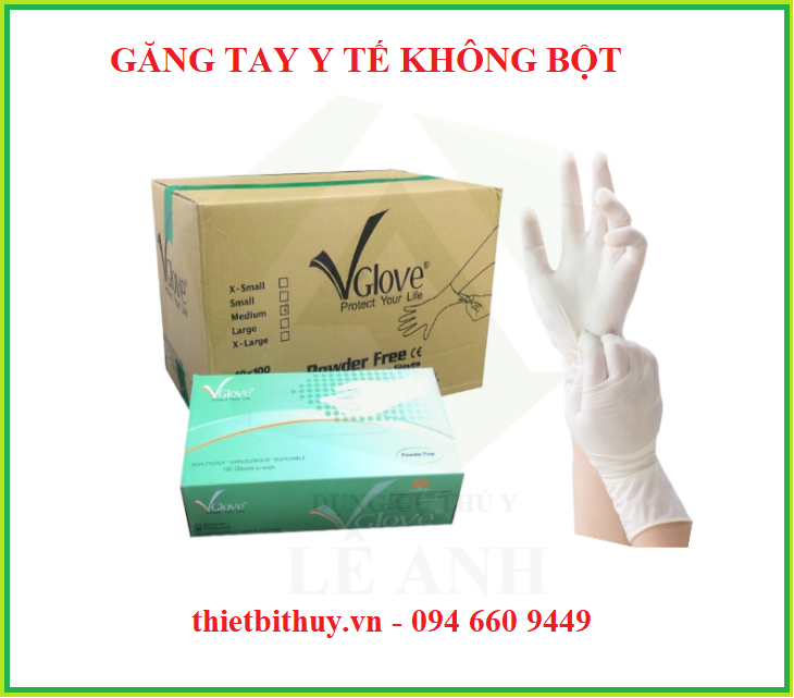 găng tay y tế không bột vglove