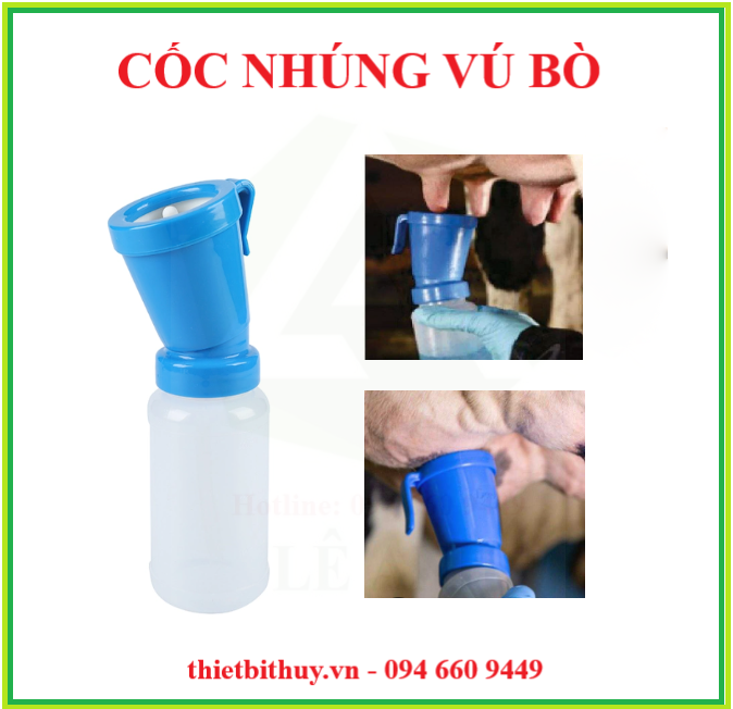 BÌNH RỬA VÚ BÒ - DỤNG CỤ NUÔI BÒ - THIETBITHUY.VN