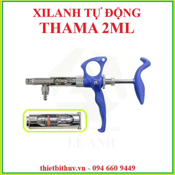 XILANH TỰ ĐỘNG 2ML - XILANH THAMA 2CC