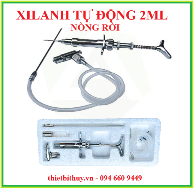 BƠM TIÊM TỰ ĐỘNG 1ML - BƠM TIÊM GIA CẦM